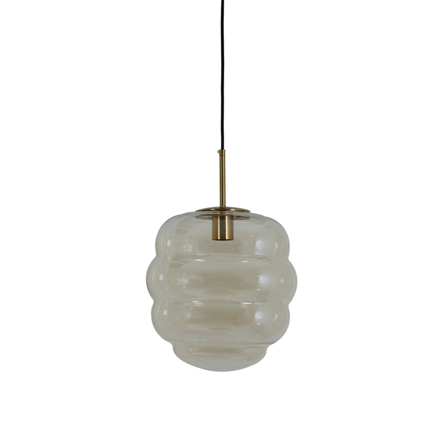 Light & Living Hanglamp Misty 30x30x37 Oranje