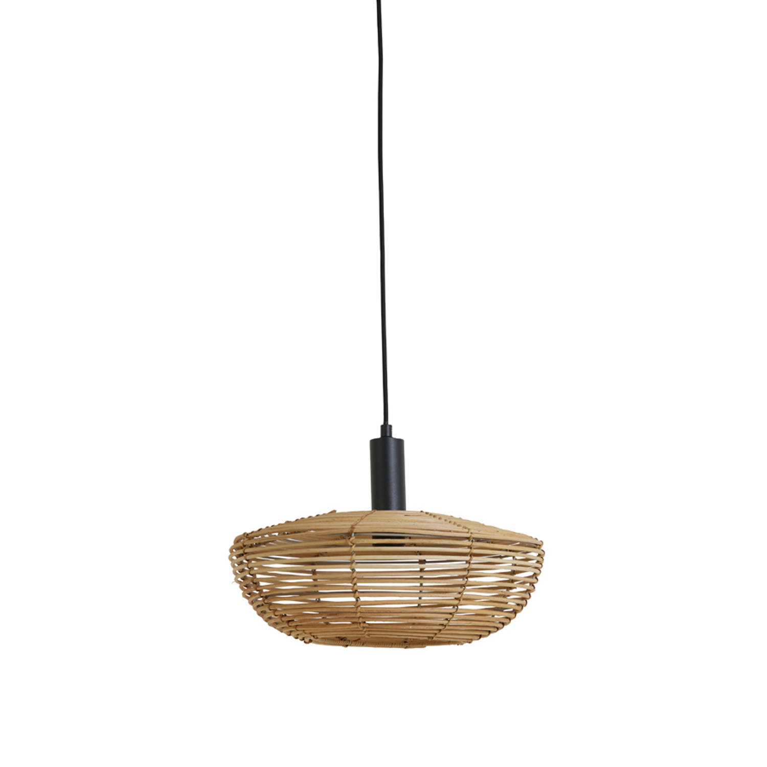 Light & Living Hanglamp Milan 40x40x15 Bruin