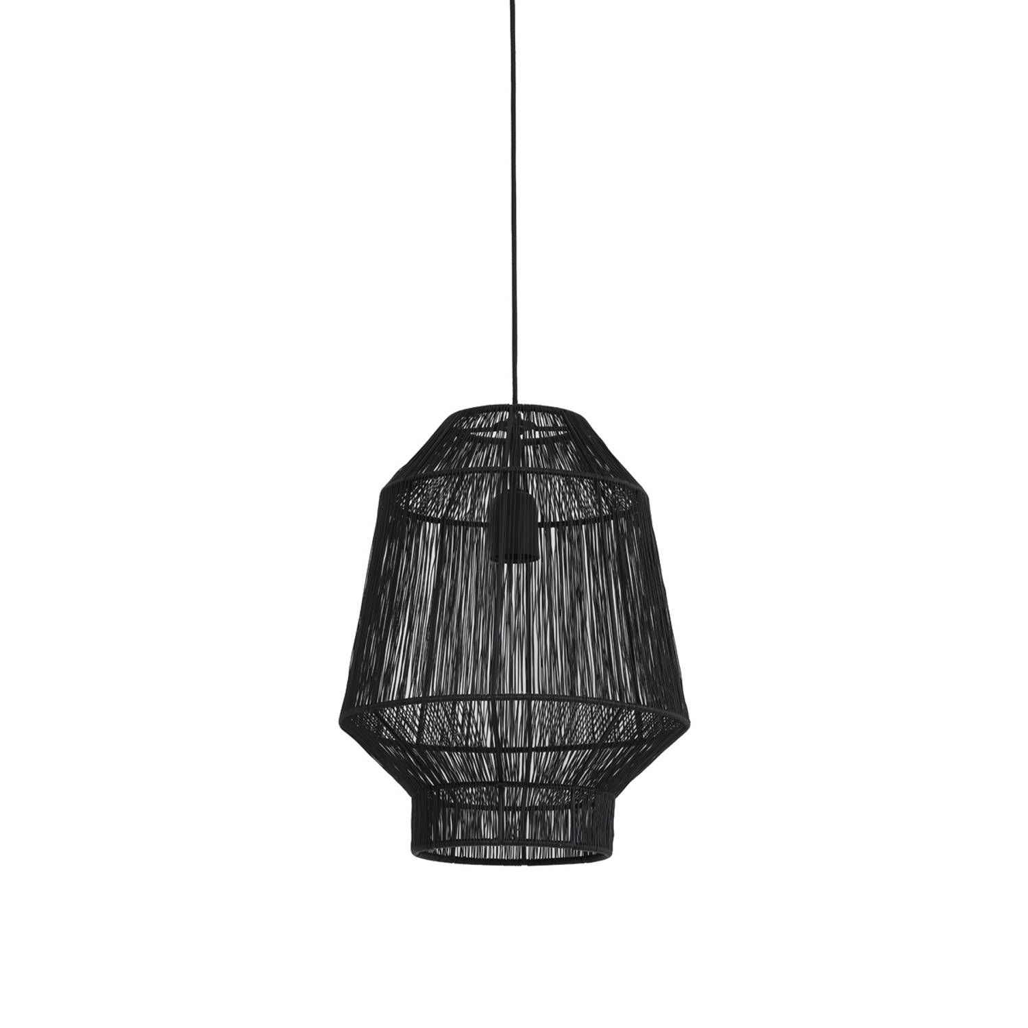 Light&Living Hanglamp VITORA mat zwart M 38 x Ø30