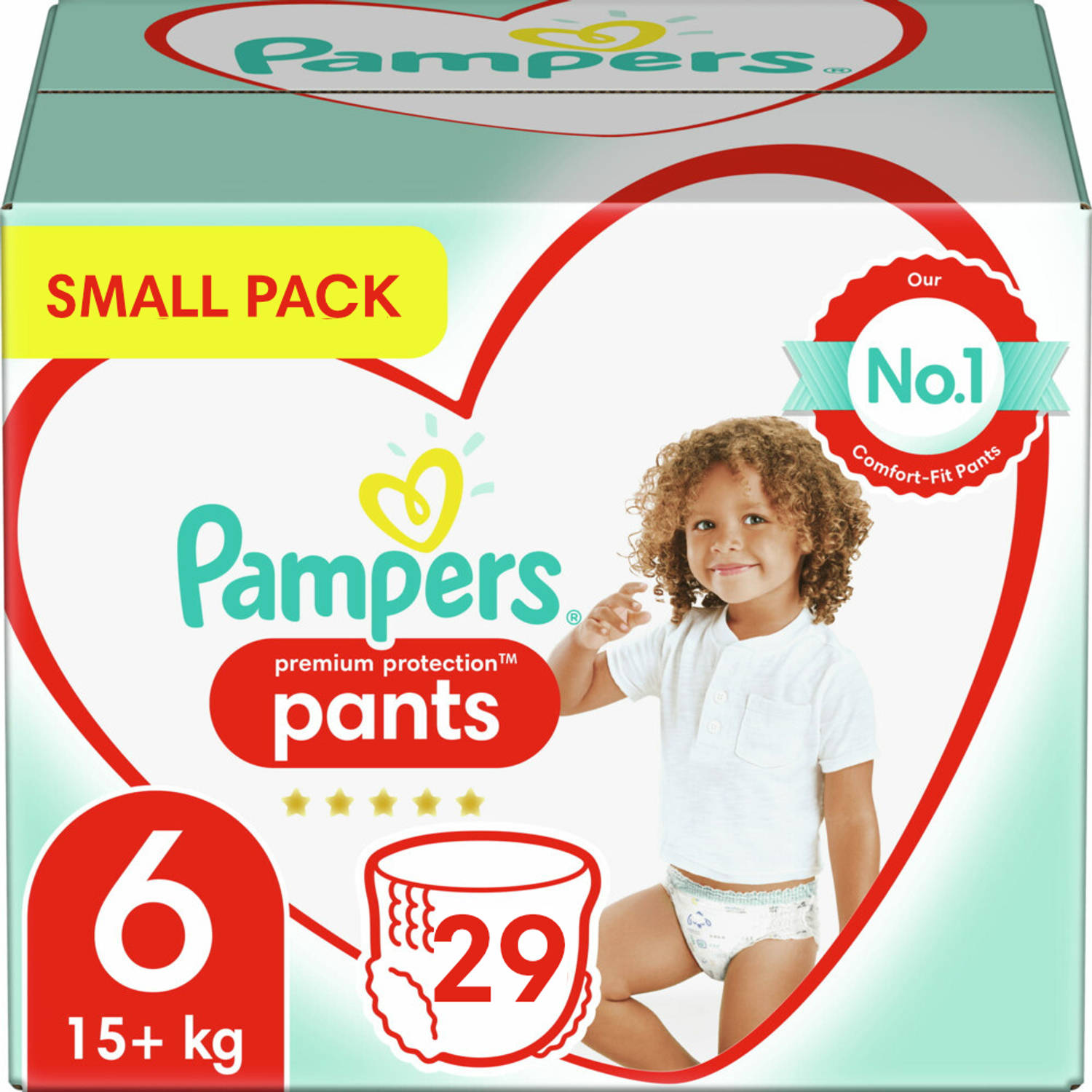 Pampers Premium Protection Pants Maat 6 Small Pack 29 Luierbroekjes