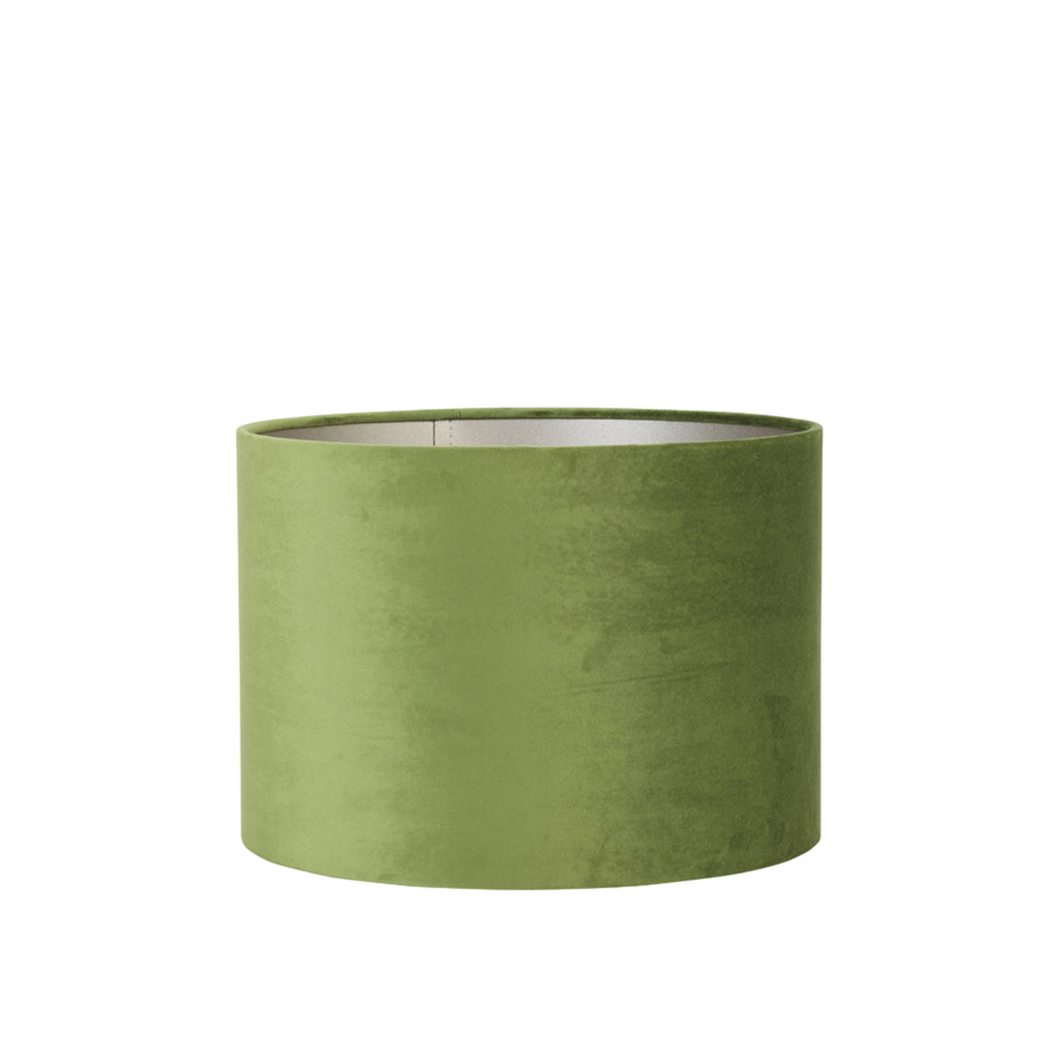 Light & Living Lampenkap cilinder VELOURS 50-50-38cm olive green
