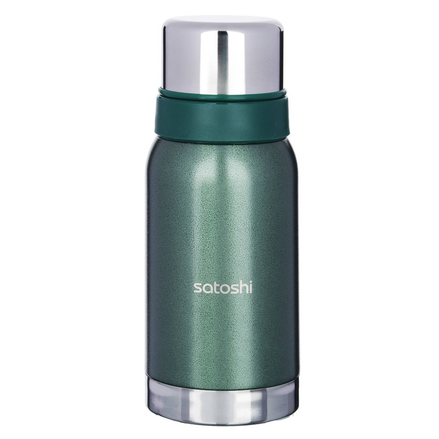 Satoshi Forest Green Thermosfles - 0,6L - RVS