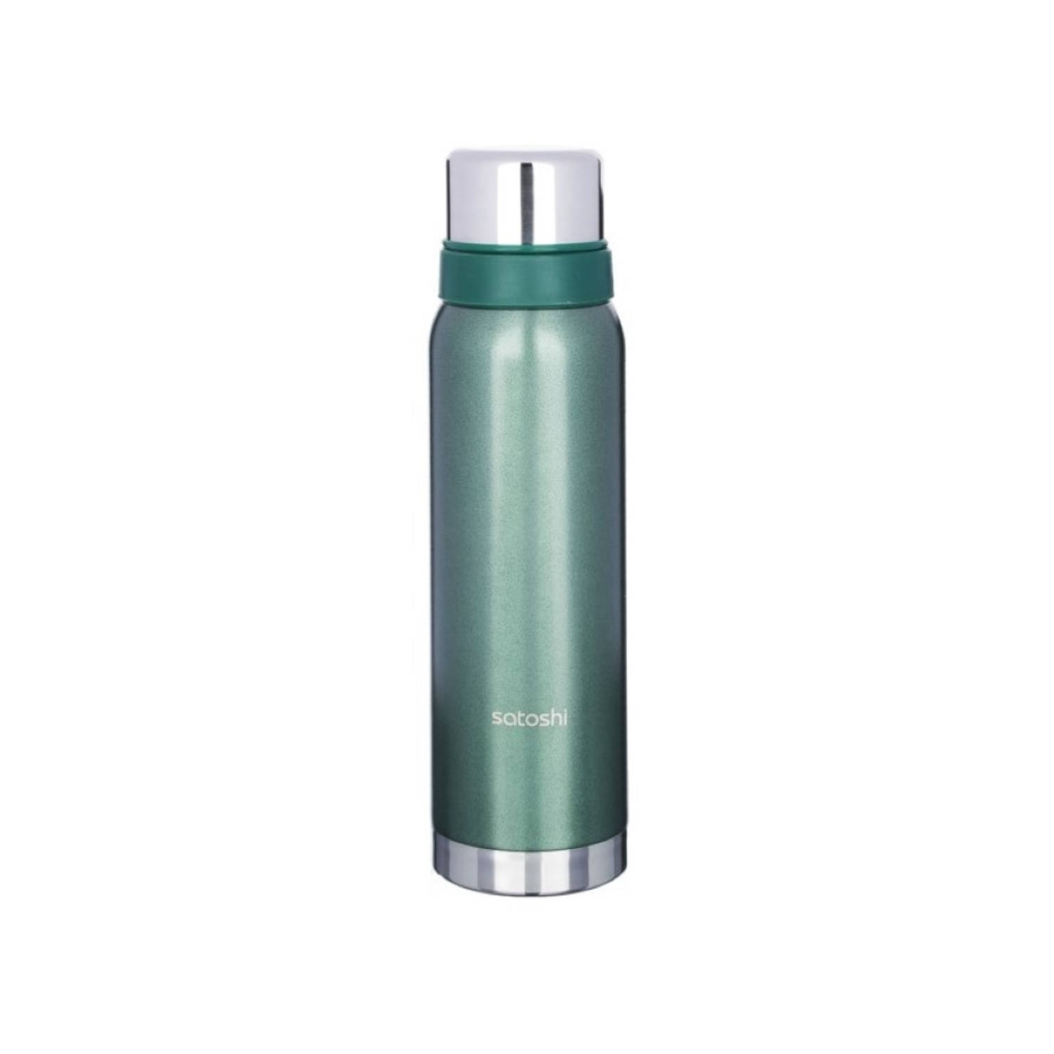 Satoshi Forest Green Thermosfles 1,0L RVS