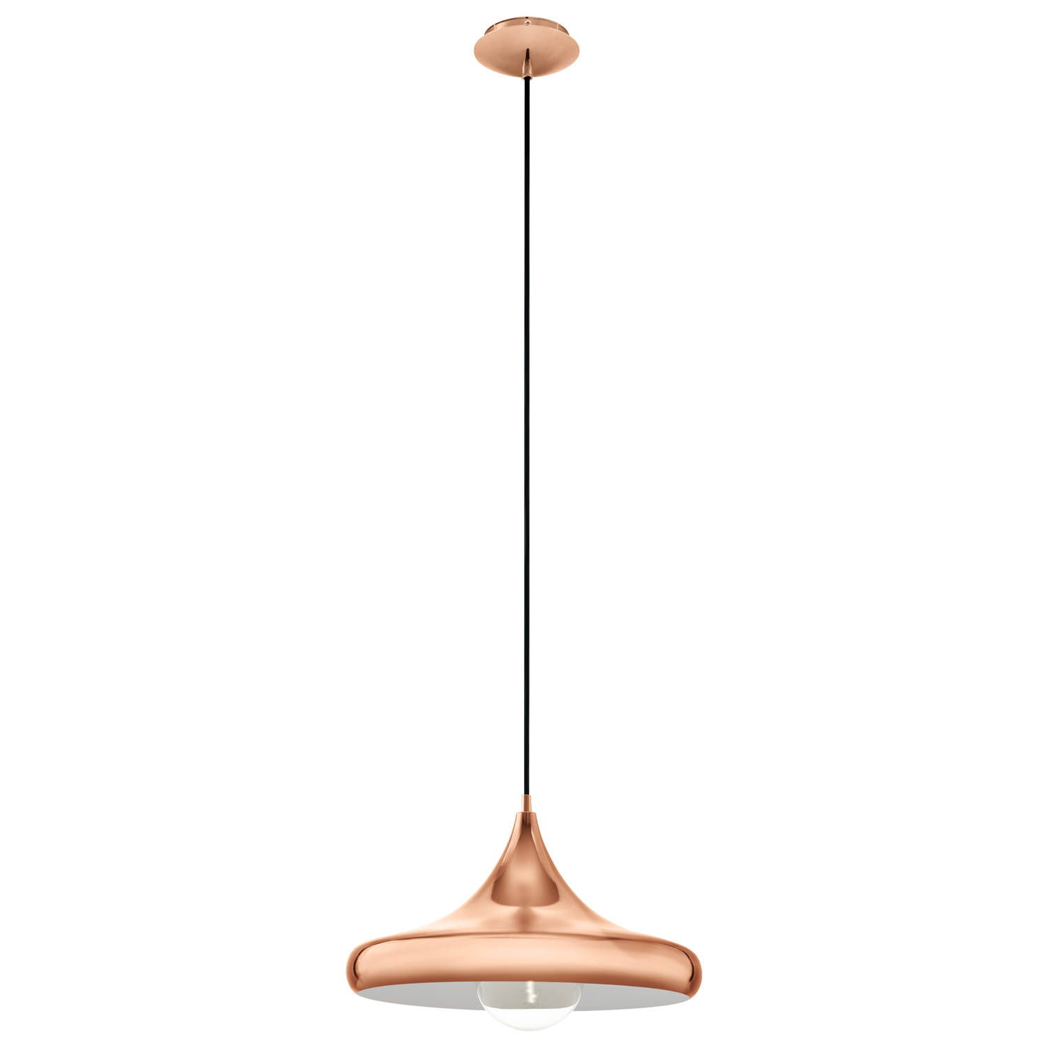 EGLO hanglamp Coretto koperkleur