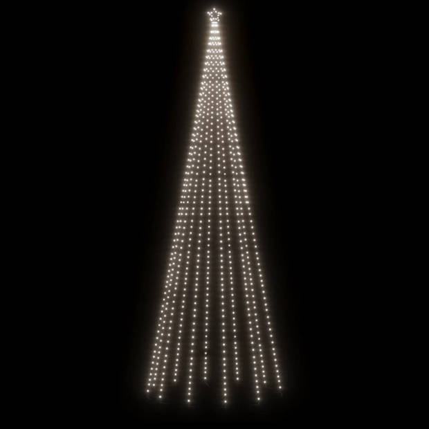 The Living Store LED Kegelkerstboom - 500 cm x 160 cm - Koudwit - 732 LEDs