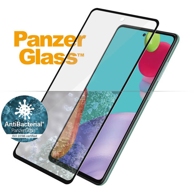 PanzerGlass screenprotector Samsung Galaxy A52 (Zwart)