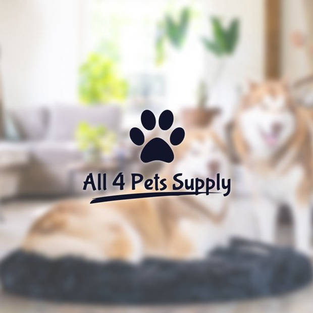 All 4 Pets Supply Hondenmand Donut - Kattenmand - Maat XS - Geschikt voor Honden/Katten tot 30 cm - Hondenmanden