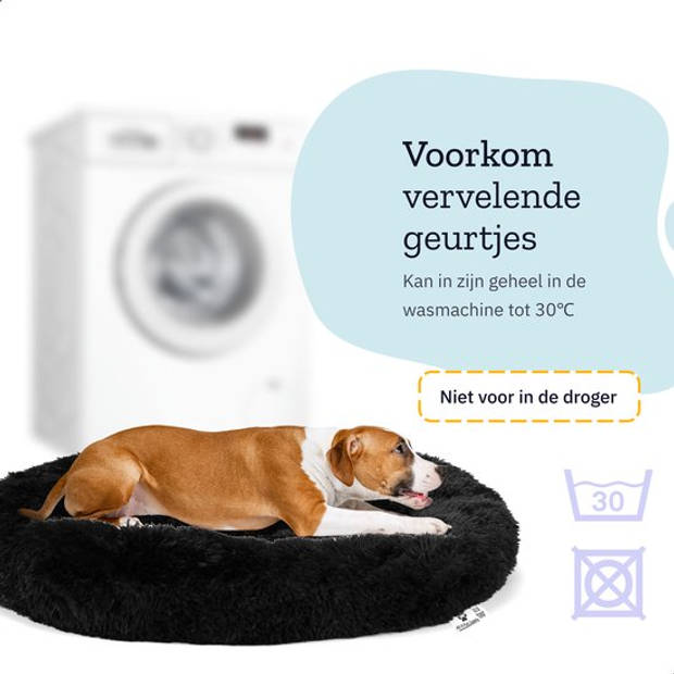 All 4 Pets Supply Hondenmand Donut - Maat M - Honden Mand Geschikt Voor Honden Tot 50 cm - Hondenkussen - Hondenbed