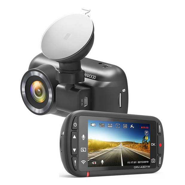 KENWOOD DRV-A301W 16gb Wifi GPS Full HD dashcam