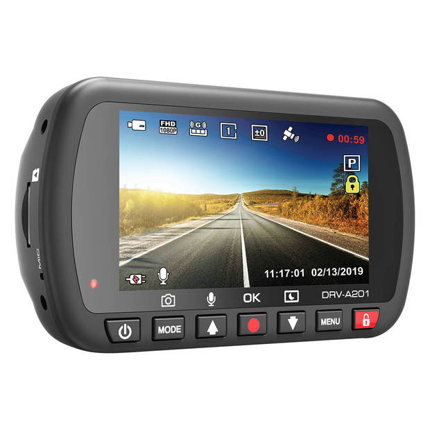 KENWOOD DRV-A201 16gb GPS Full HD dashcam