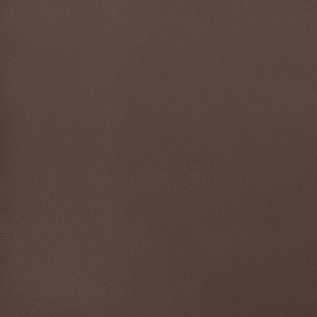 vidaXL Hoofdborden 2 st 72x5x78/88 cm kunstleer bruin