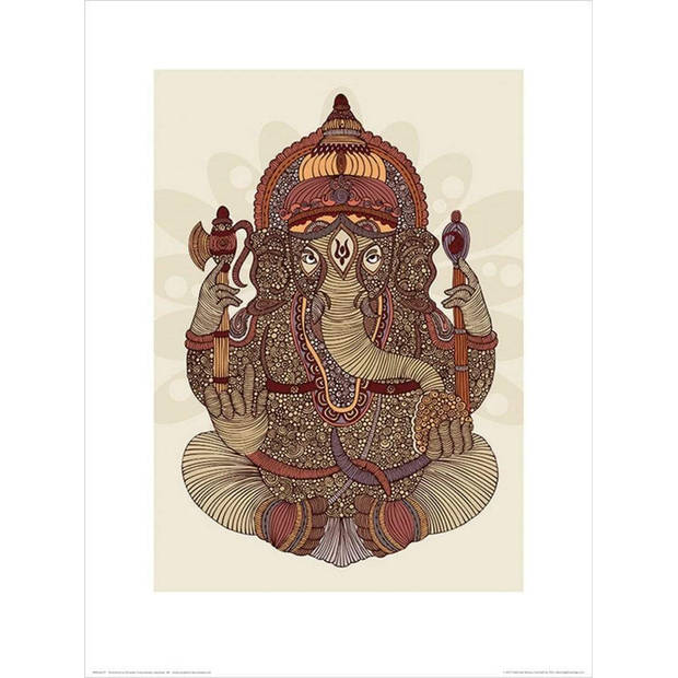 Kunstdruk Valentina Ramos - Ganesha 30x40cm