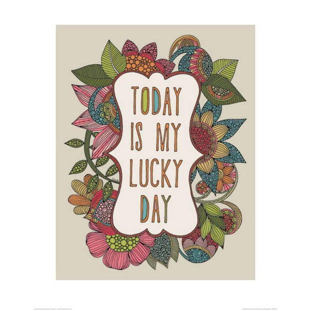 Kunstdruk Valentina Ramos - Today is my Lucky Day 40x50cm