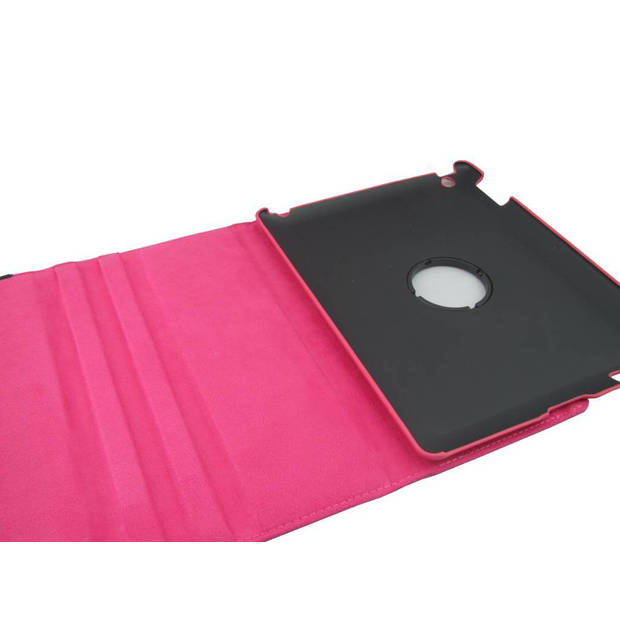 HEM iPad Hoes geschikt voor iPad Mini 1 / 2 / 3 - Hardroze - Draaibare Hoes - iPad Mini 1/2/3 hoes - Met Stylus Pen