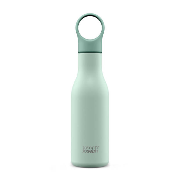 Joseph Joseph - Loop Drinkfles Vacuüm Dubbelwandig 500 ml - Roestvast Staal - Groen