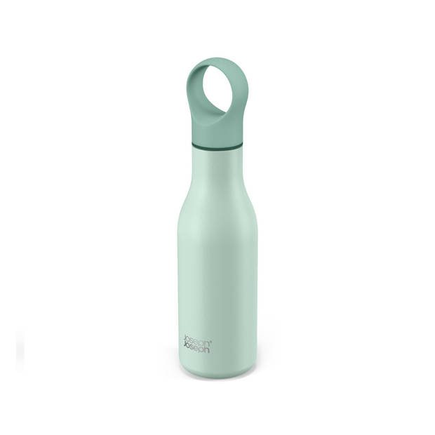 Joseph Joseph - Loop Drinkfles Vacuüm Dubbelwandig 500 ml - Roestvast Staal - Groen