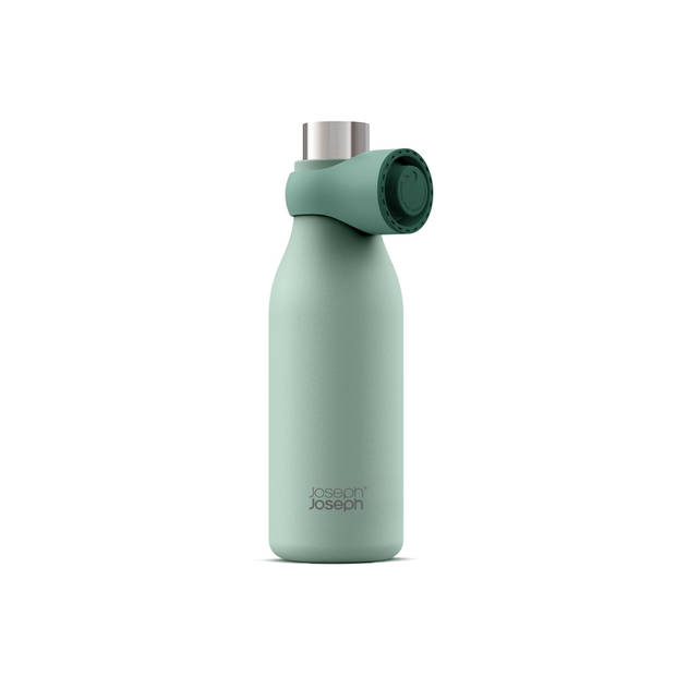 Joseph Joseph - Loop Drinkfles Vacuüm Dubbelwandig 500 ml - Roestvast Staal - Groen