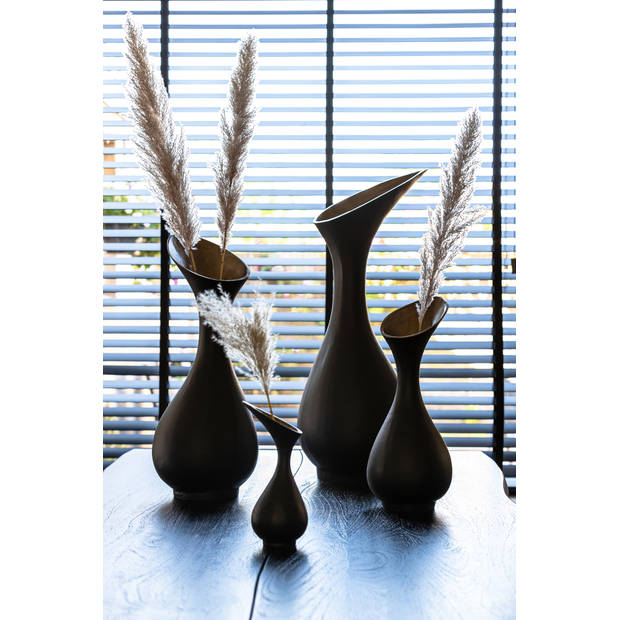 Light & Living - Vaas TILIPI - 25.5x23.5x61 - Zwart