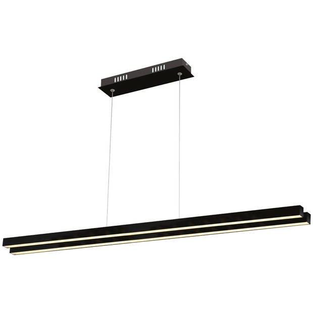 LED Hanglamp - Hangverlichting - Mater - 35W - Natuurlijk Wit 4000K - Zwart Aluminium