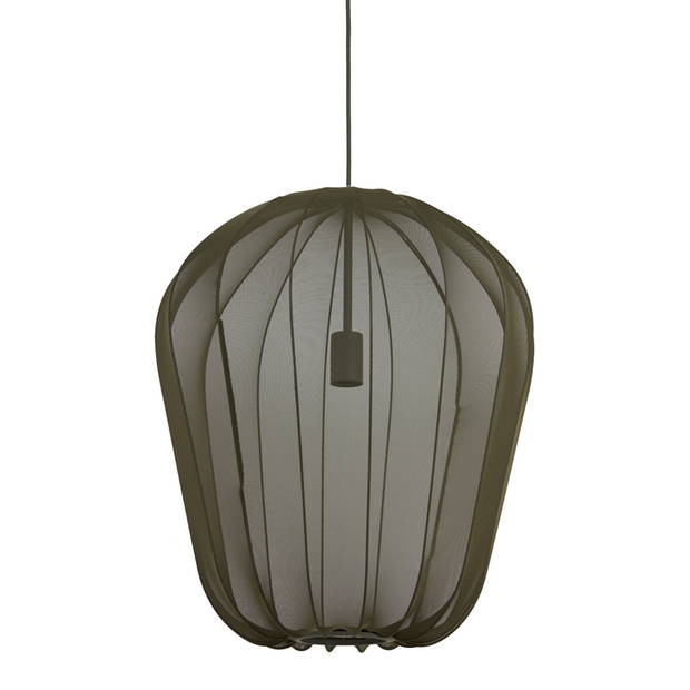 Light & Living - Hanglamp PLUMERIA - Ø50x60cm - Groen