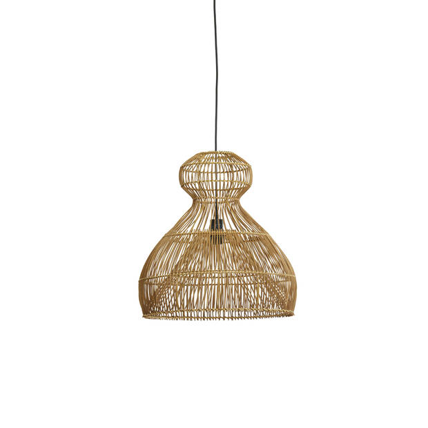 Light & Living - Hanglamp Vime - 50x50x51.5 - Bruin