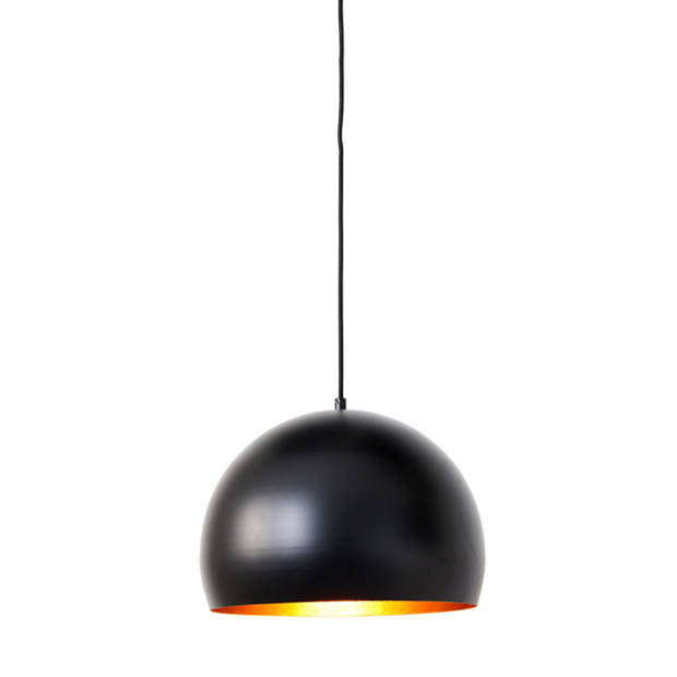 Light & Living - Hanglamp Jaicey - 33x33x25 - Zwart