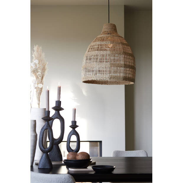 Light & Living - Hanglamp SAGAR - Ø50x57cm - Bruin