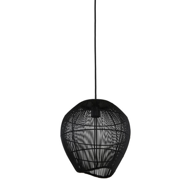 Light & Living - Hanglamp YUMI - Ø28x30cm - Zwart