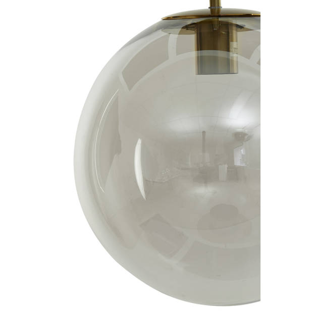 Light & Living - Hanglamp MEDINA - Ø30x30cm - Helder