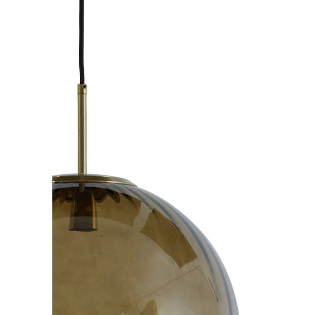 Light & Living - Hanglamp MAGDALA - Ø48x48cm - Bruin