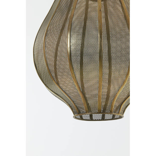 Light & Living - Hanglamp Micha - 29x29x48.5 - Goud