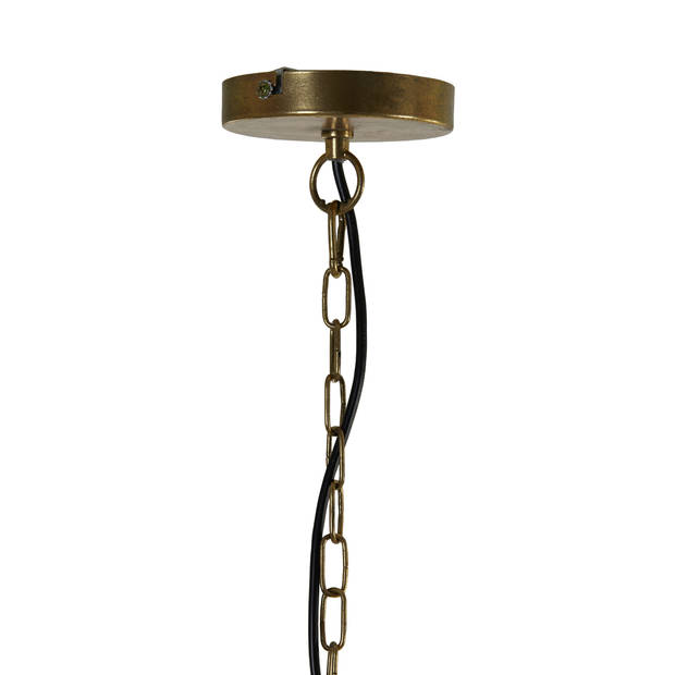 Light & Living - Hanglamp Micha - 29x29x48.5 - Goud