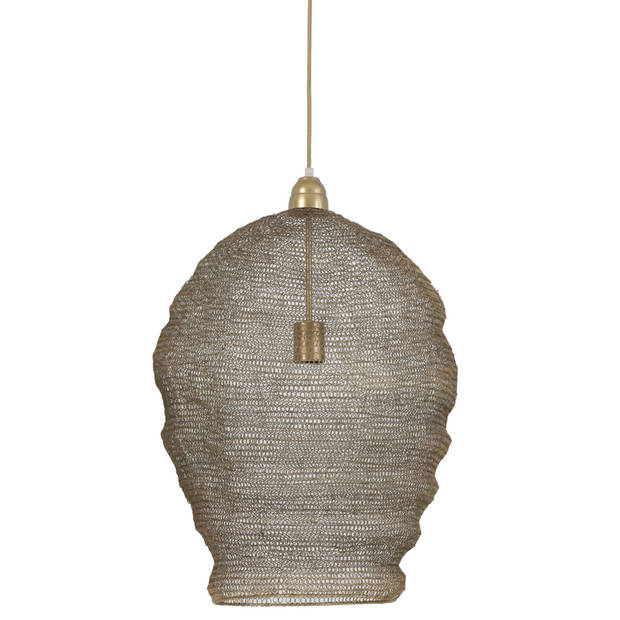 Light & Living - Hanglamp NIKKI - Ø45x60cm - Brons