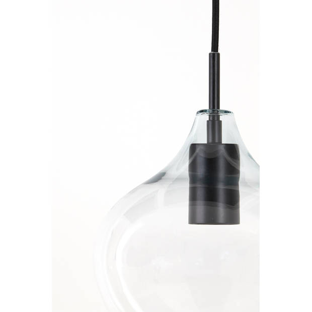 Light & Living - Hanglamp RAKEL - 104x20x120cm - Zwart