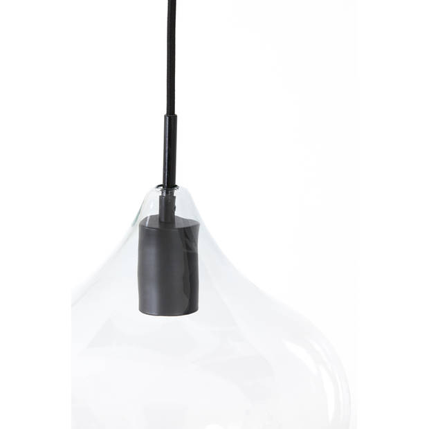 Light & Living - Hanglamp RAKEL - Ø27x29.5cm - Zwart