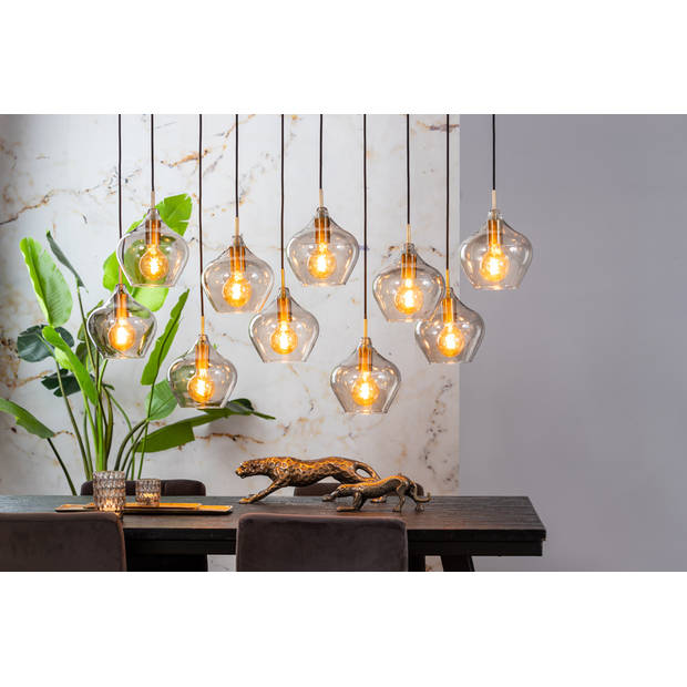 Light & Living - Hanglamp RAKEL - 124x35x60cm - Brons