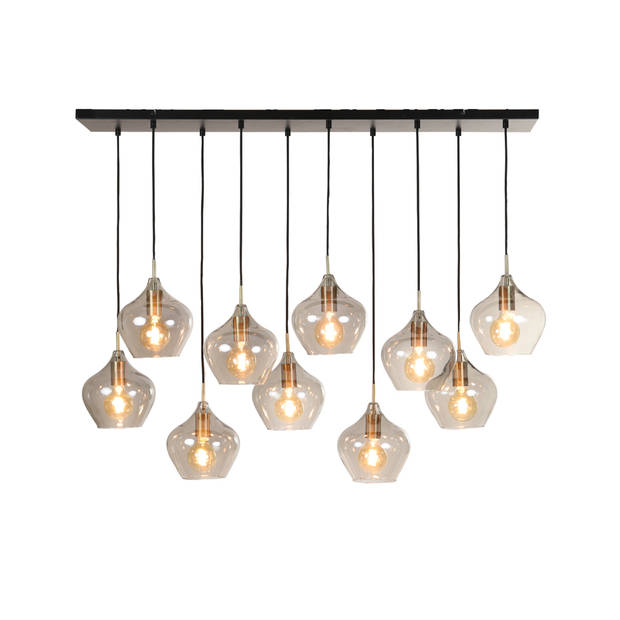 Light & Living - Hanglamp RAKEL - 124x35x60cm - Brons