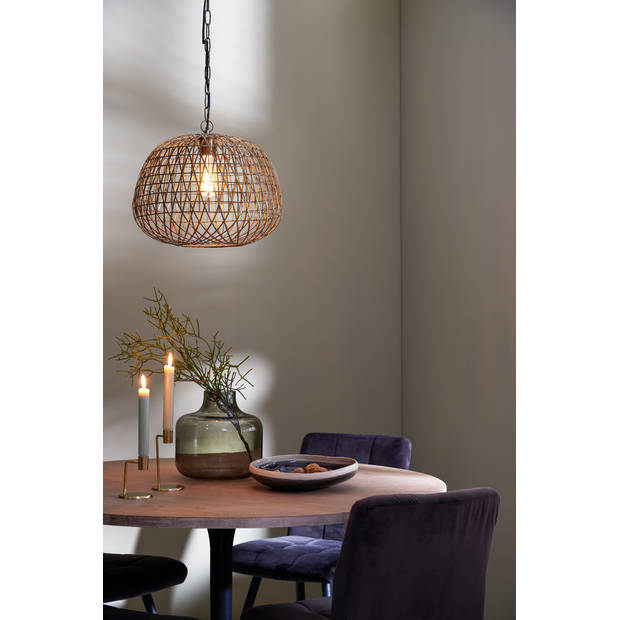 Light & Living - Hanglamp Alwina - 40x40x35 - Brons