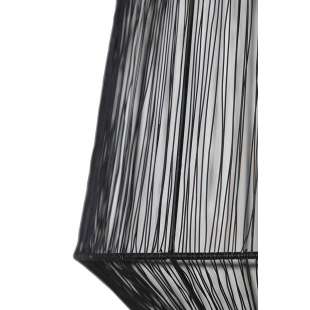 Light & Living - Hanglamp Vitora - 37x37x46 - Zwart