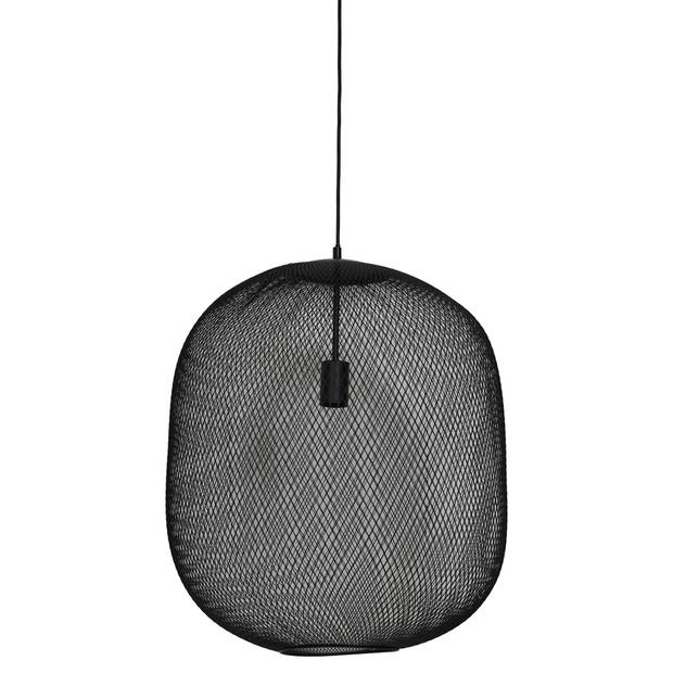 Light & Living - Hanglamp REILLEY - Ø50x56cm - Zwart