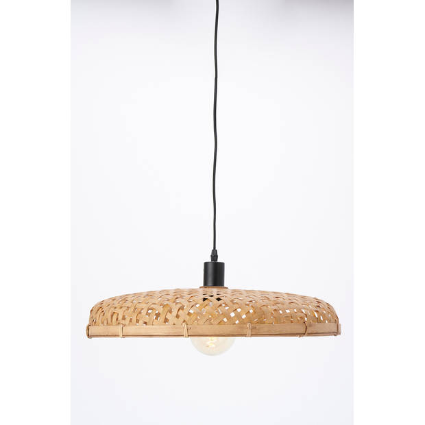 Light & Living - Hanglamp Paloma - 50x50x8 - Bruin