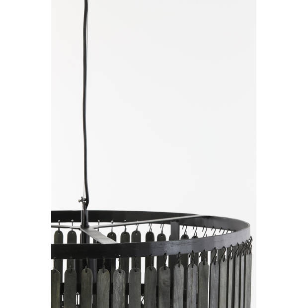 Light & Living - Hanglamp GULARO - Ø60x43cm - Zwart