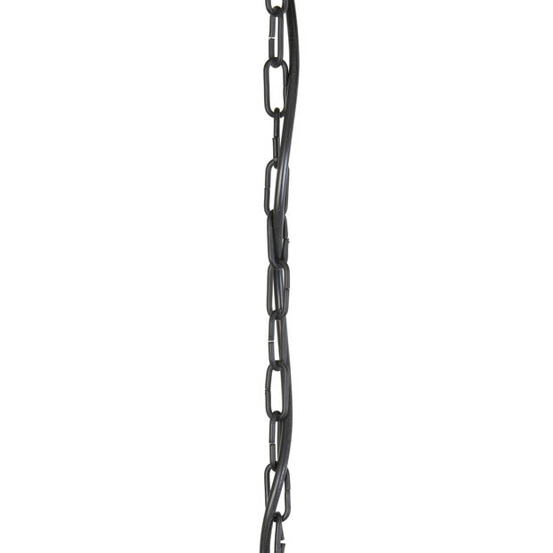 Light & Living - Hanglamp Imelda - 53x53x28 - Zwart