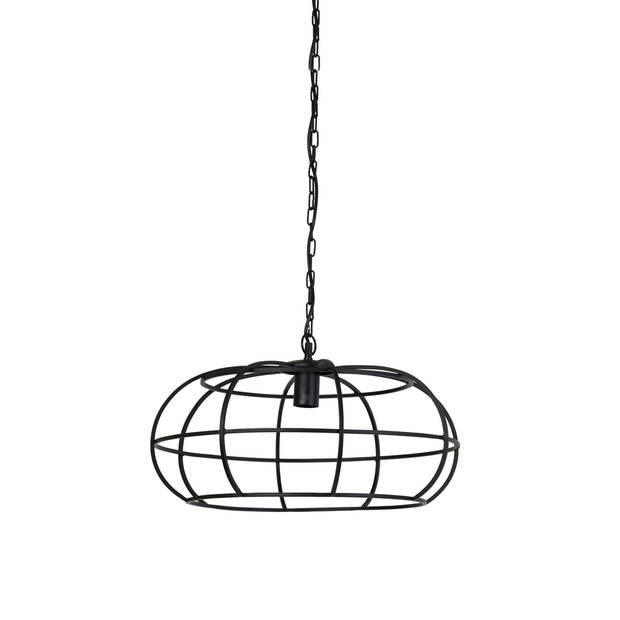 Light & Living - Hanglamp Imelda - 53x53x28 - Zwart