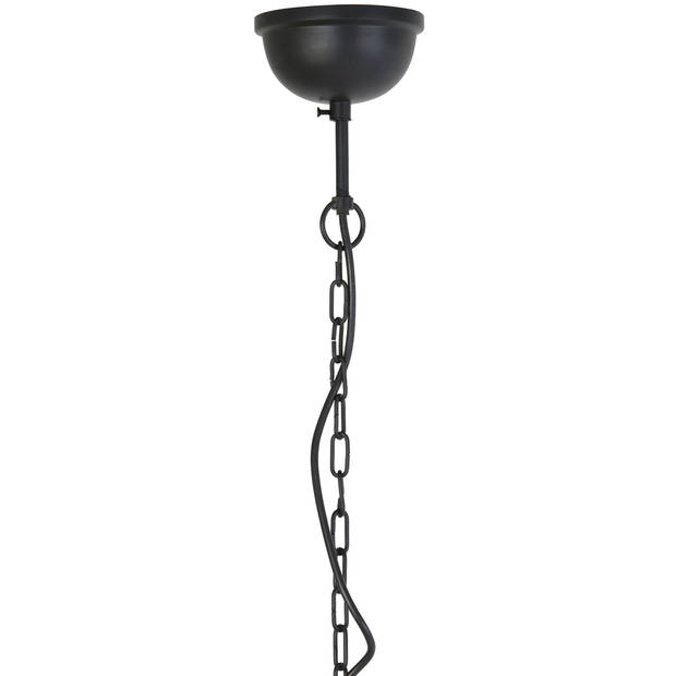 Light & Living - Hanglamp Imelda - 53x53x28 - Zwart