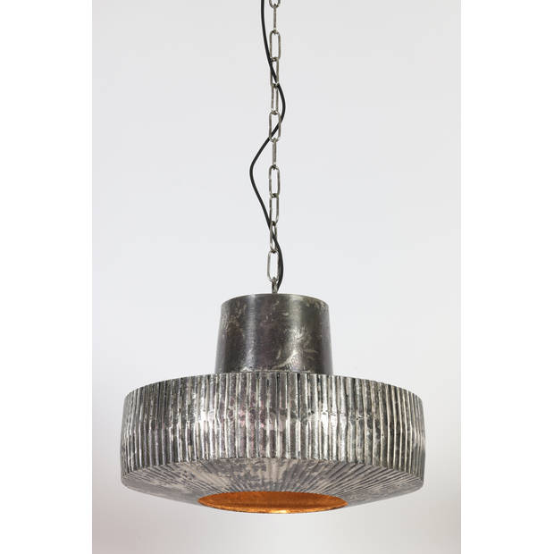 Light & Living - Hanglamp Demsey - 40x40x31 - Zwart