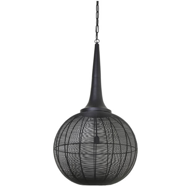 Light & Living - Hanglamp ADRIENNE - Ø57x112cm - Zwart