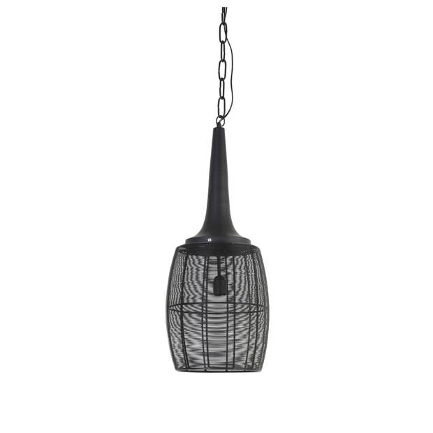 Light & Living - Hanglamp Ardella - 30x30x75 - Zwart