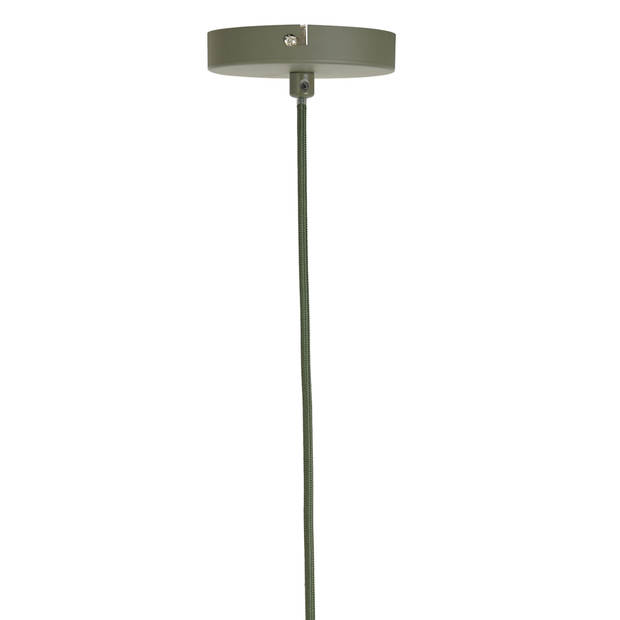 Light & Living - Hanglamp PLUMERIA - Ø42x50cm - Groen