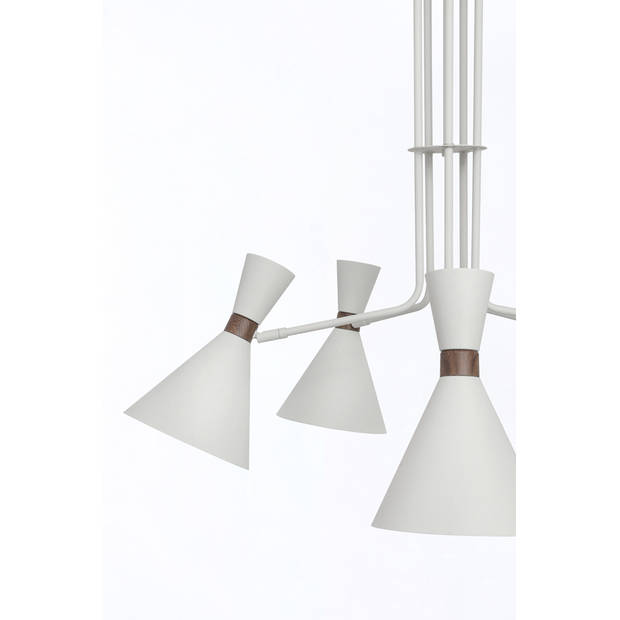 Light & Living - Hanglamp Hoodies - 86.5x86.5x89 - Grijs